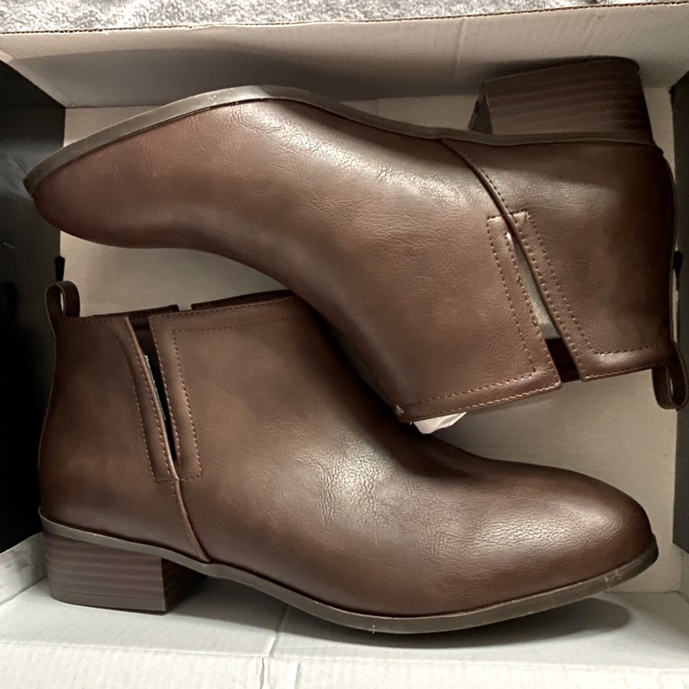 Torrid V Cut Ankle Bootie